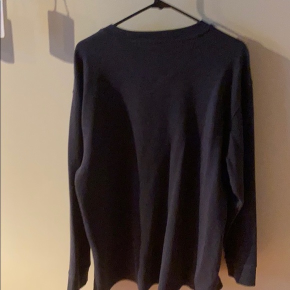 Men’s large Long sleeve shirt dark grey - Picture 4 of 5